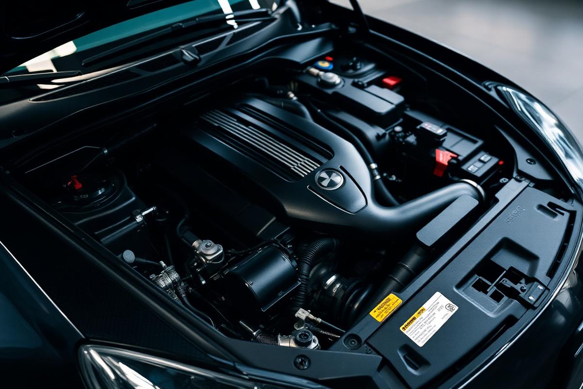 Moteur après detailing